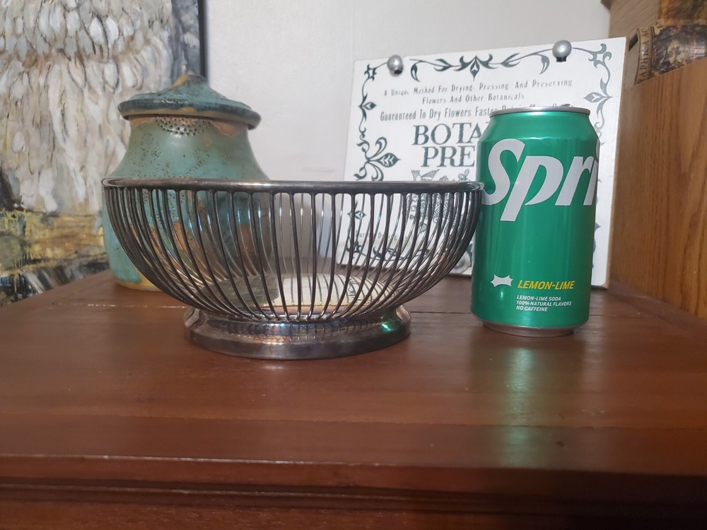Vintage Gorham Silver Original Wire Bowl