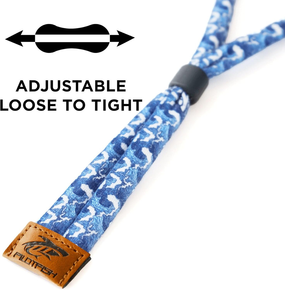 Premium Cotton Eyewear Retainer Sunglass Strap - Multiple Design Options - Soft