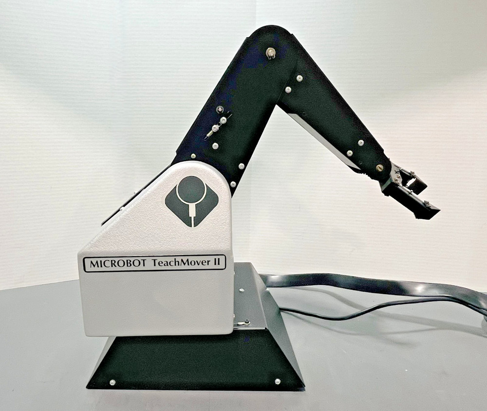 Microbot Teachmover 2 Programmable Robot Arm Teaching Device 12VDC Tested