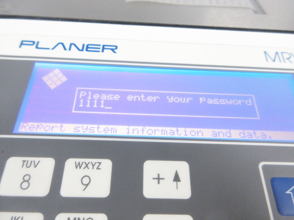 PLANER MRV UNIVERSAL CONTROLLER CONTROLLED RATE FREEZER & GDMRV-ADAPTOR