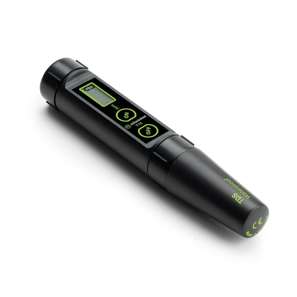 Milwaukee T75 Waterproof Low Range Total Dissolved Solids Pen (TDS)