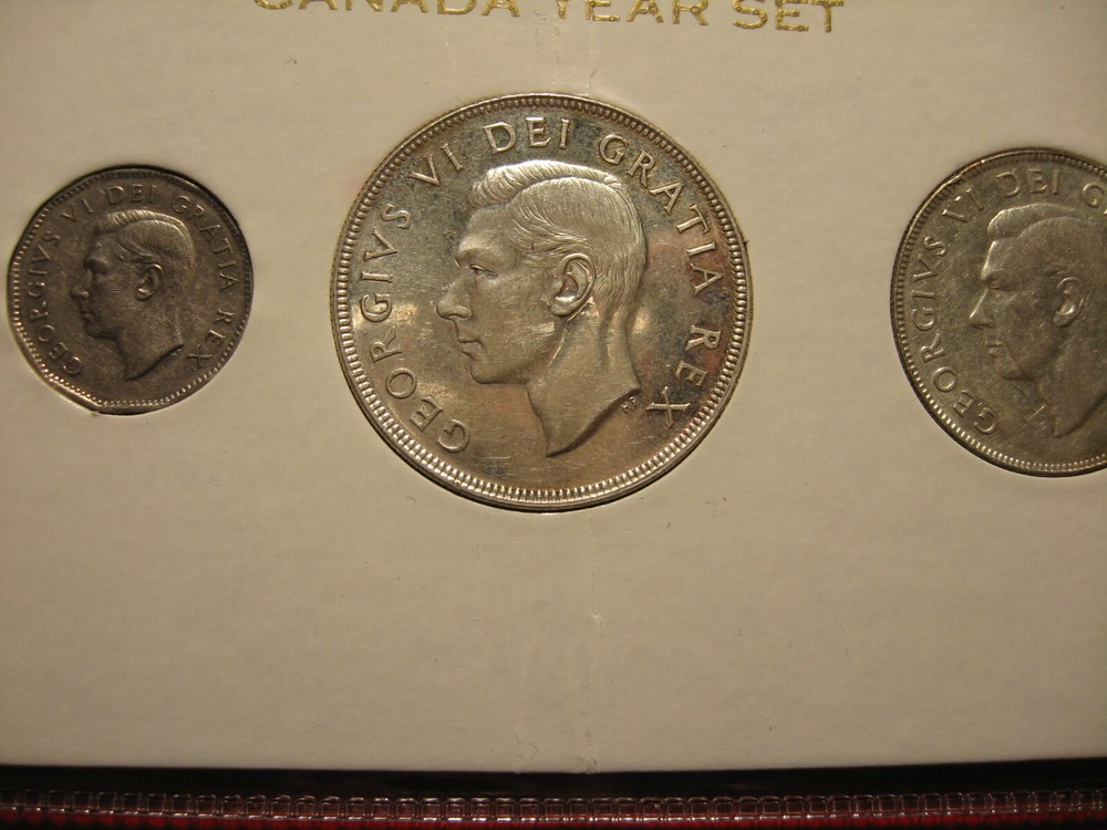 Canada coin set 1951