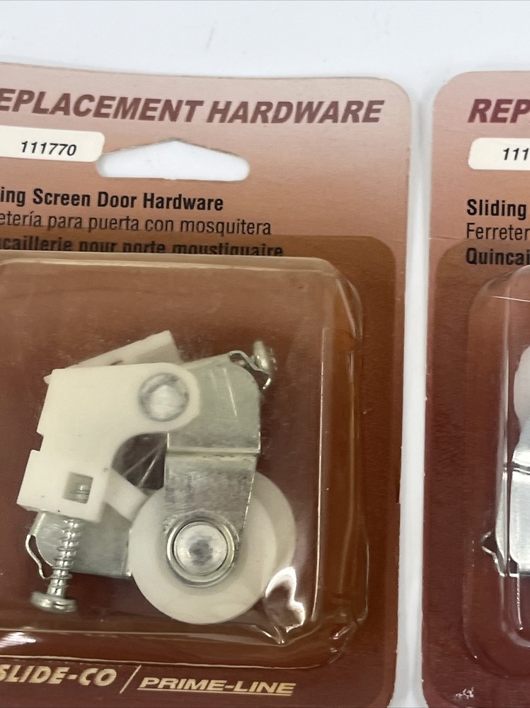 2 Pack Screen Door Hardware Replacement Kit Slide-Co 11170 2 Per Package