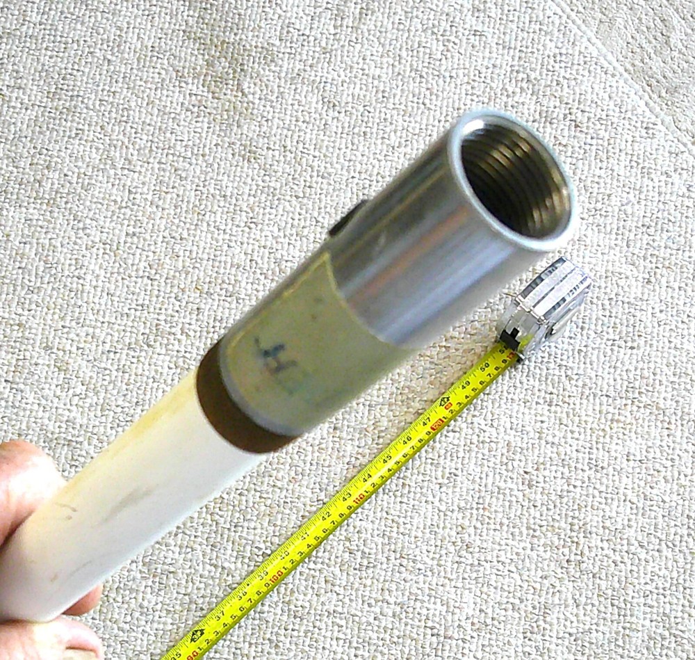 Commander EXS-4 1″ x 4′ Glassmaster Marine Antenna Extension
