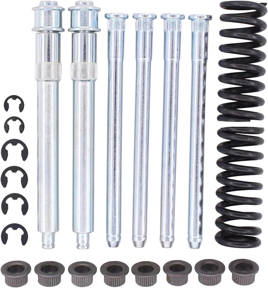 Front Driver & Passenger Side Door Hinge Pin & Bushing Kit For Chevy GMC CK 150