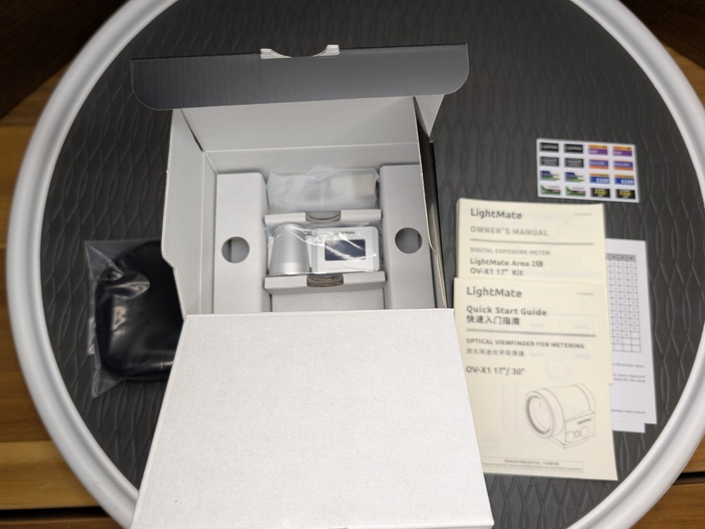 LightMate Area 2S OV-X1 17° OLED Digital Exposure Meter Light Meter & Viewfinder