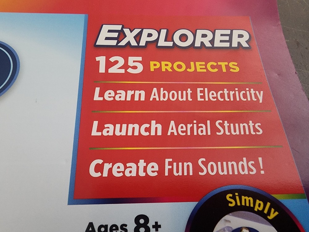 Snap Circuits Explorer Instruction Manual Only Projects 1-57