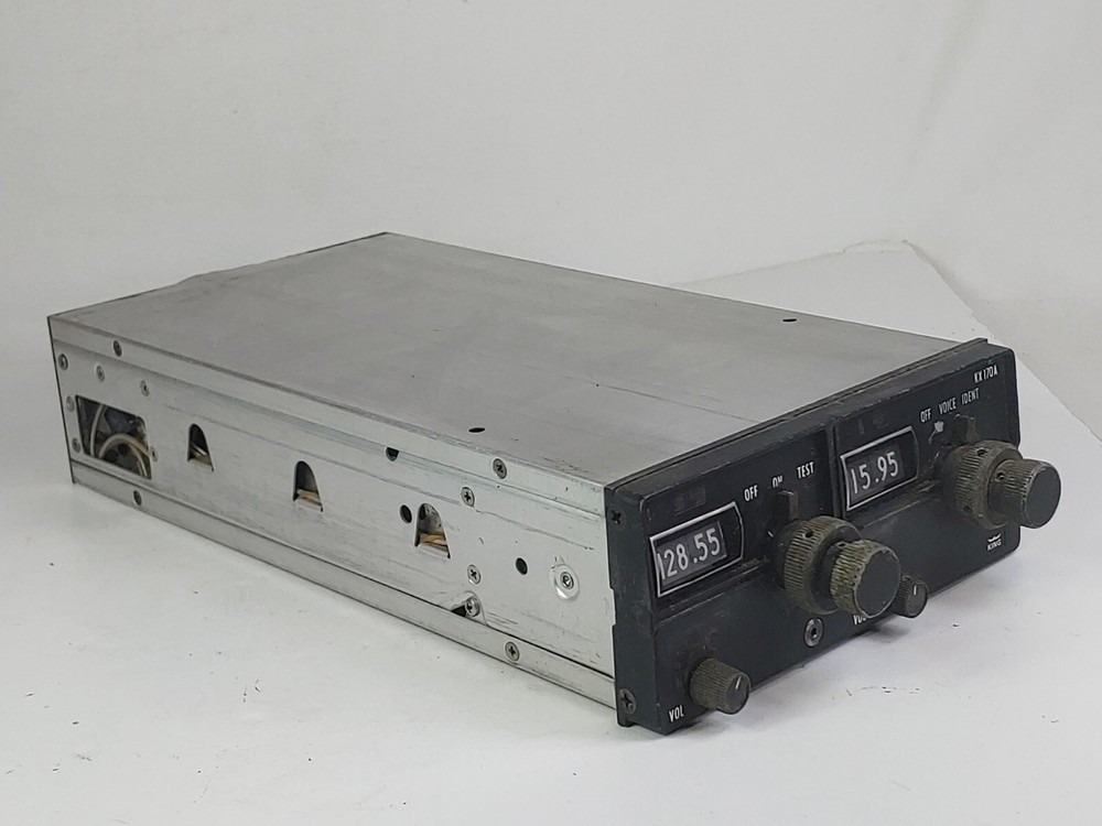 King KX170A Nav/Com P/N 069-1017-00 communication system as-is and untested