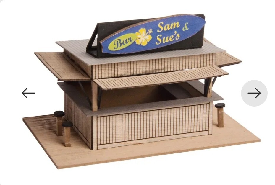 Noch Beach Bar 14260 HO Scale