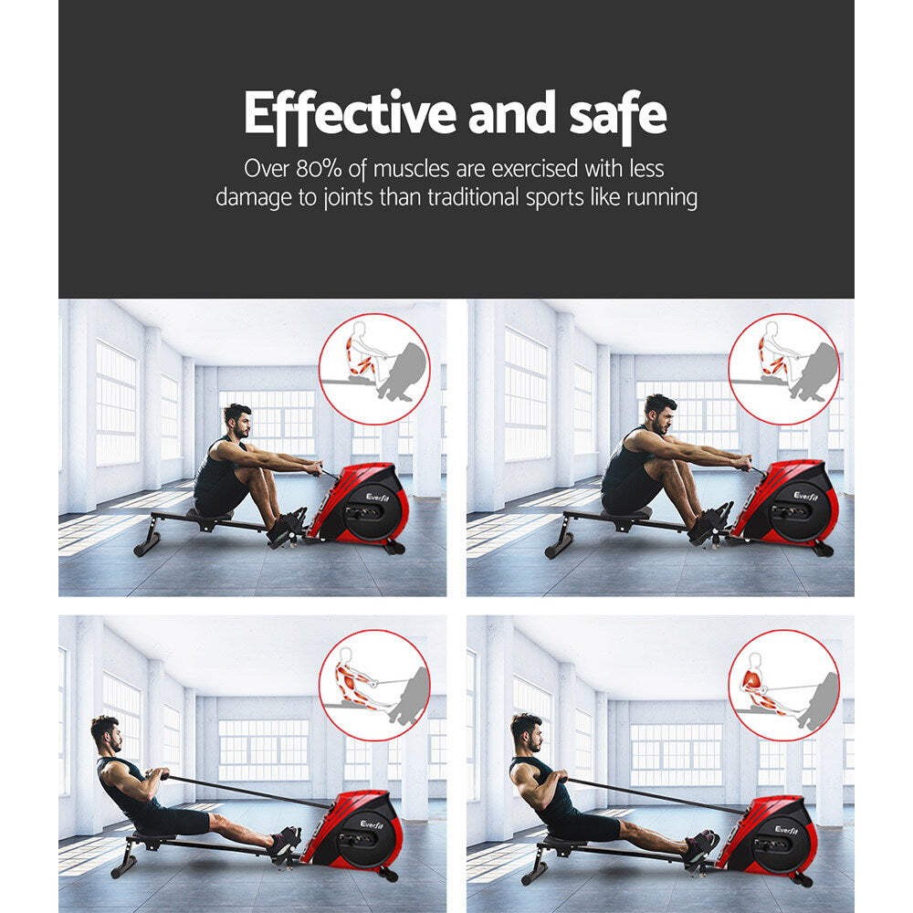 NNEDSZ 4 Level Rowing Exercise Machine
