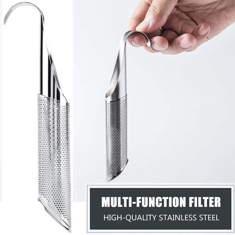 3PCS Stainless Steel Tea Diffuser Strainers, Long-handle Filters for Loose L...
