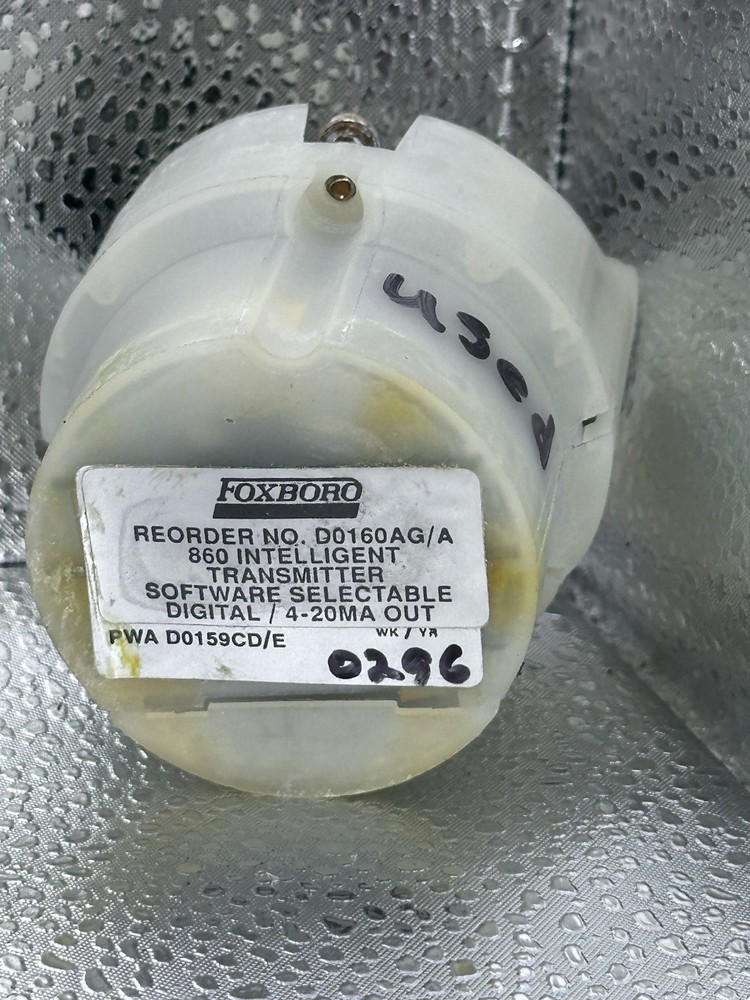 Foxboro D0160AG/ A 860 Intelligent Transmitter USED.