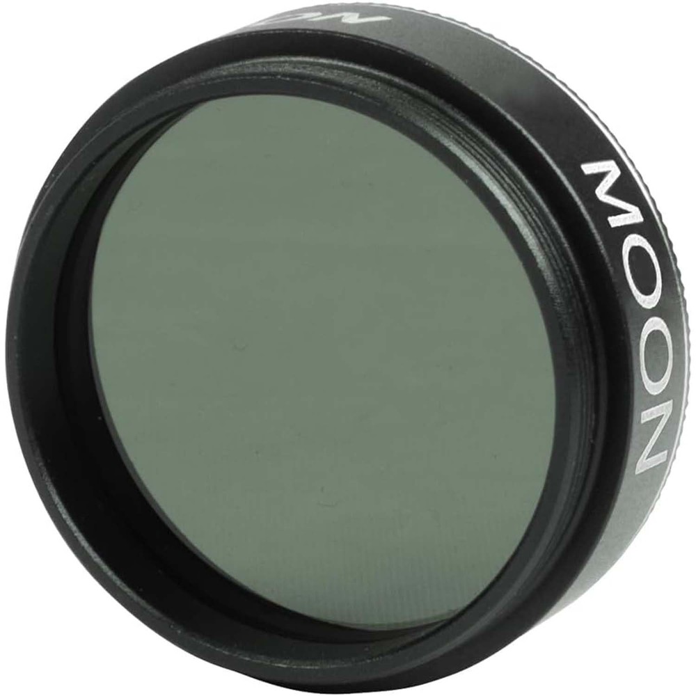 1.25" Moon Filter for Lunar Observation, Bright Planets & Terrestrial Viewing -