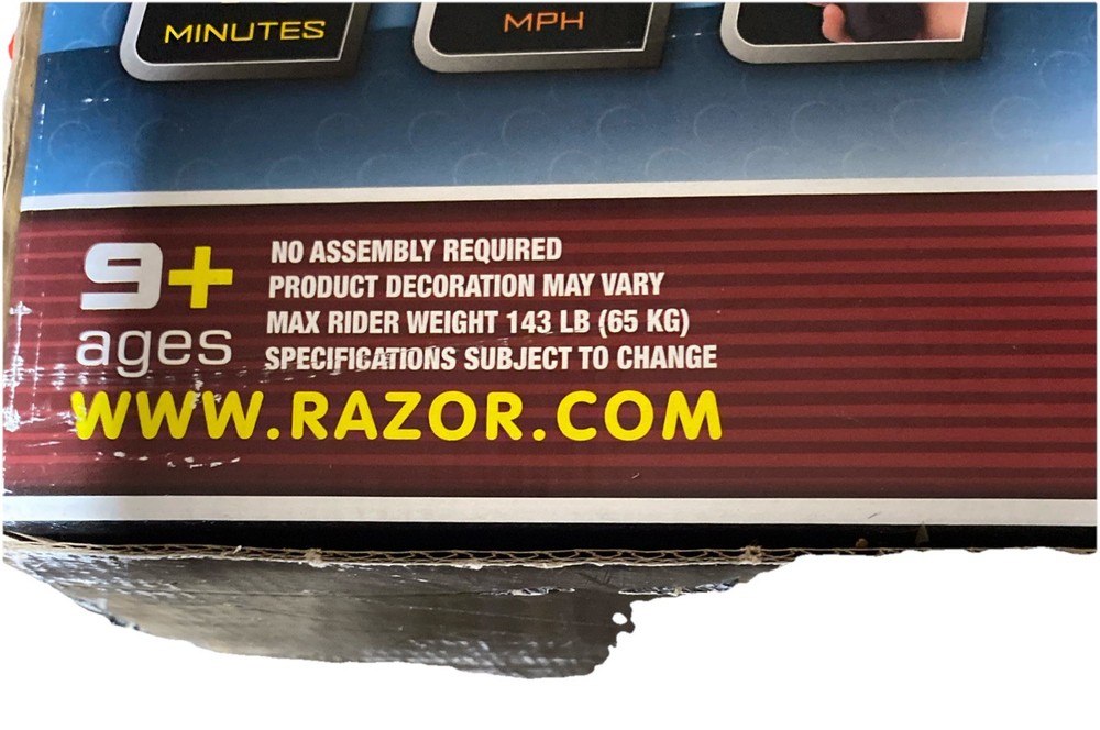 Razor RipStik Electric Caster Board - Blue