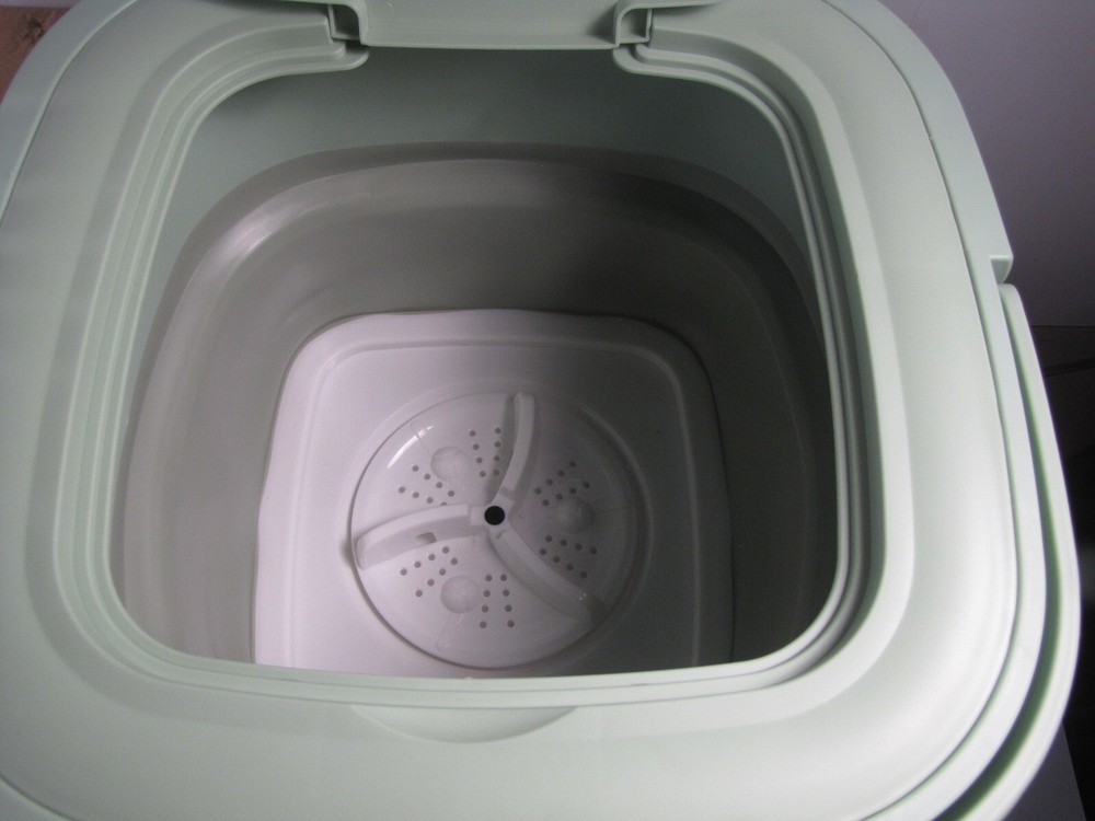 Mini Compact Folding Clothes Washing Machine Multi Function 8L w/ Adapter NEW