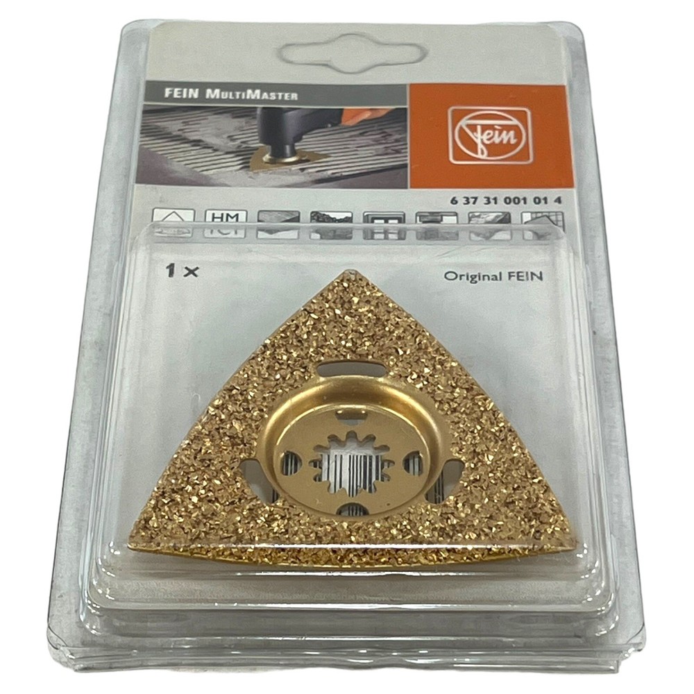 Fein MultiMaster Carbide Rasp Triangular 80 mm 3 5/32” 6373100101 New in Package