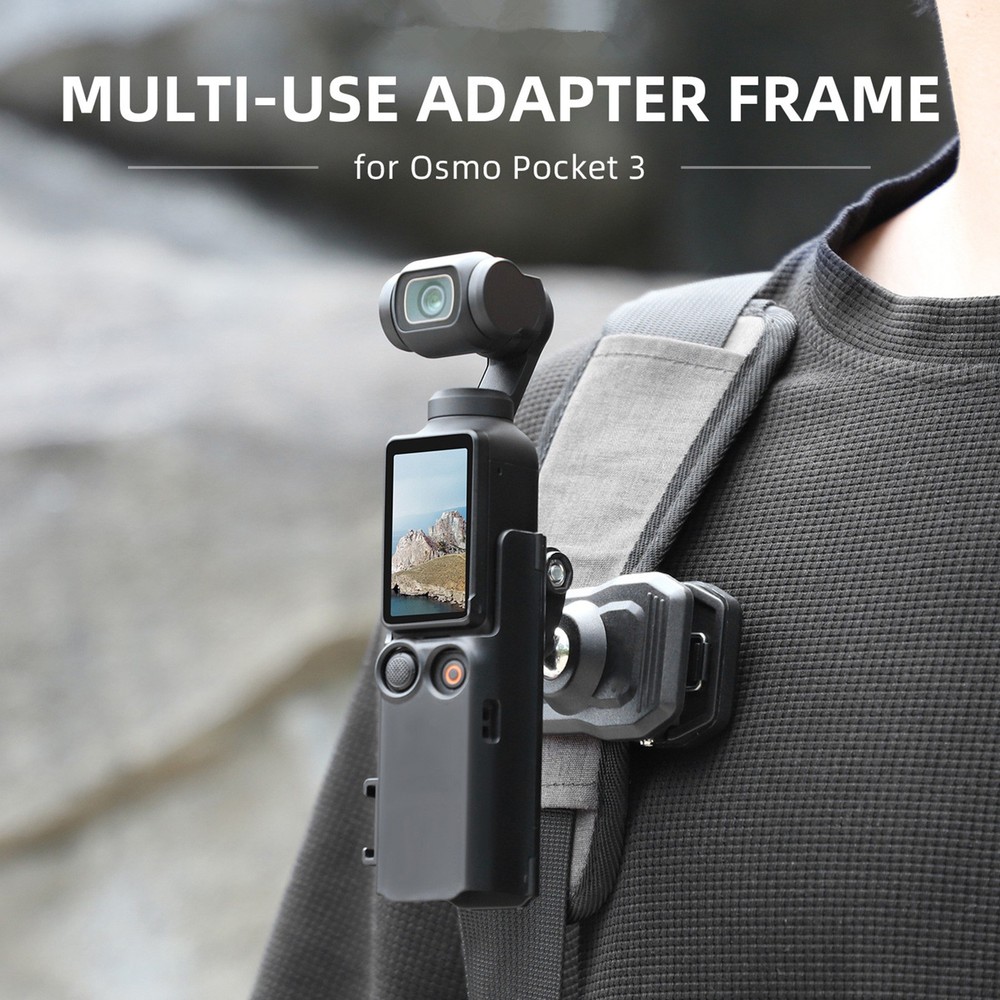 For DJI OSMO POCKET 3 Expansion Adapter Head Camera Fixed Bezel Bracket