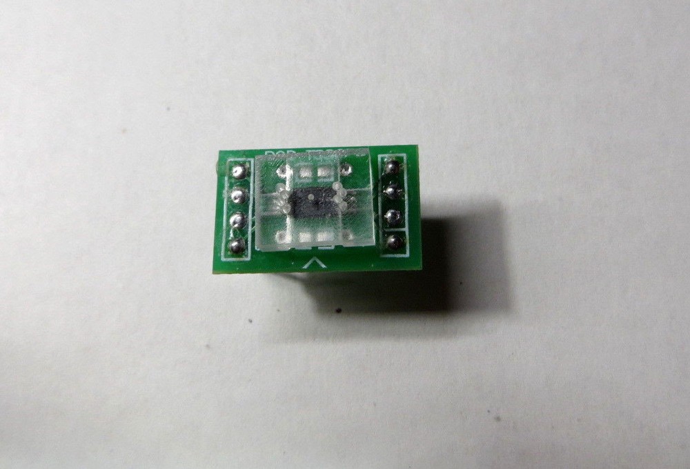 MSOP8 spring loaded pogo adapter with Guide Cap for EEPROM programming