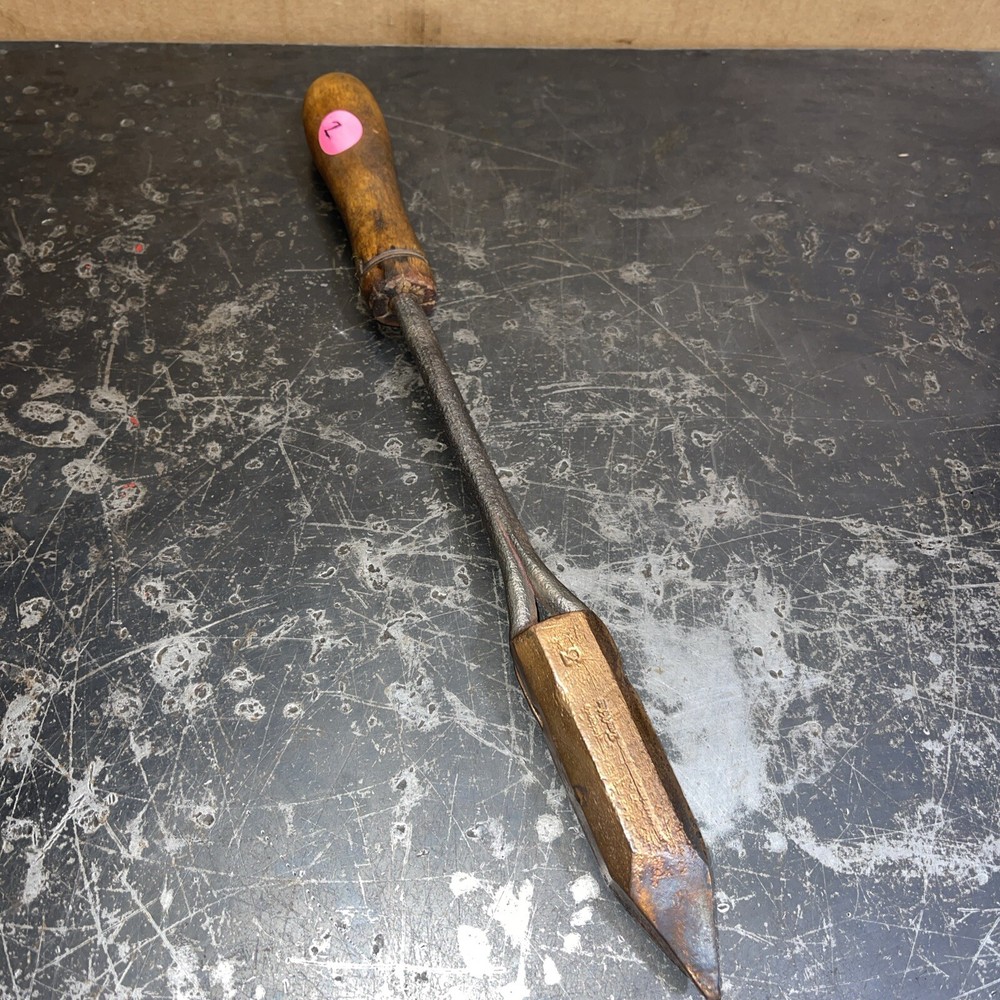 Antique Vintage Copper Tip  Soldering Iron Blacksmith Tools
