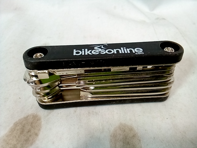 Bikers online black and silver multi tool