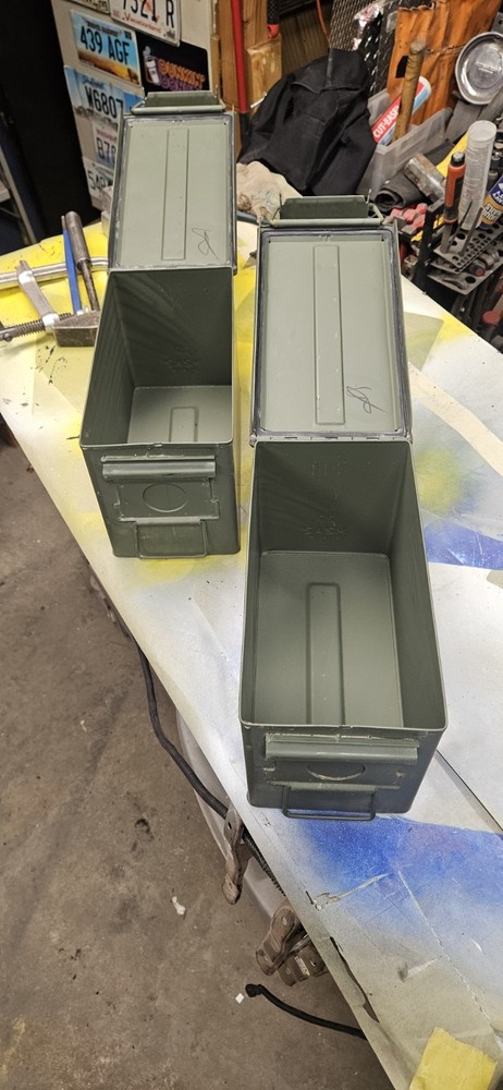 Military Surplus M2A2 Ammo Cans.