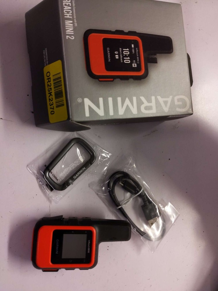 Garmin inReach Mini Satellite Communicator – Open-Box -USB Cable Replaced