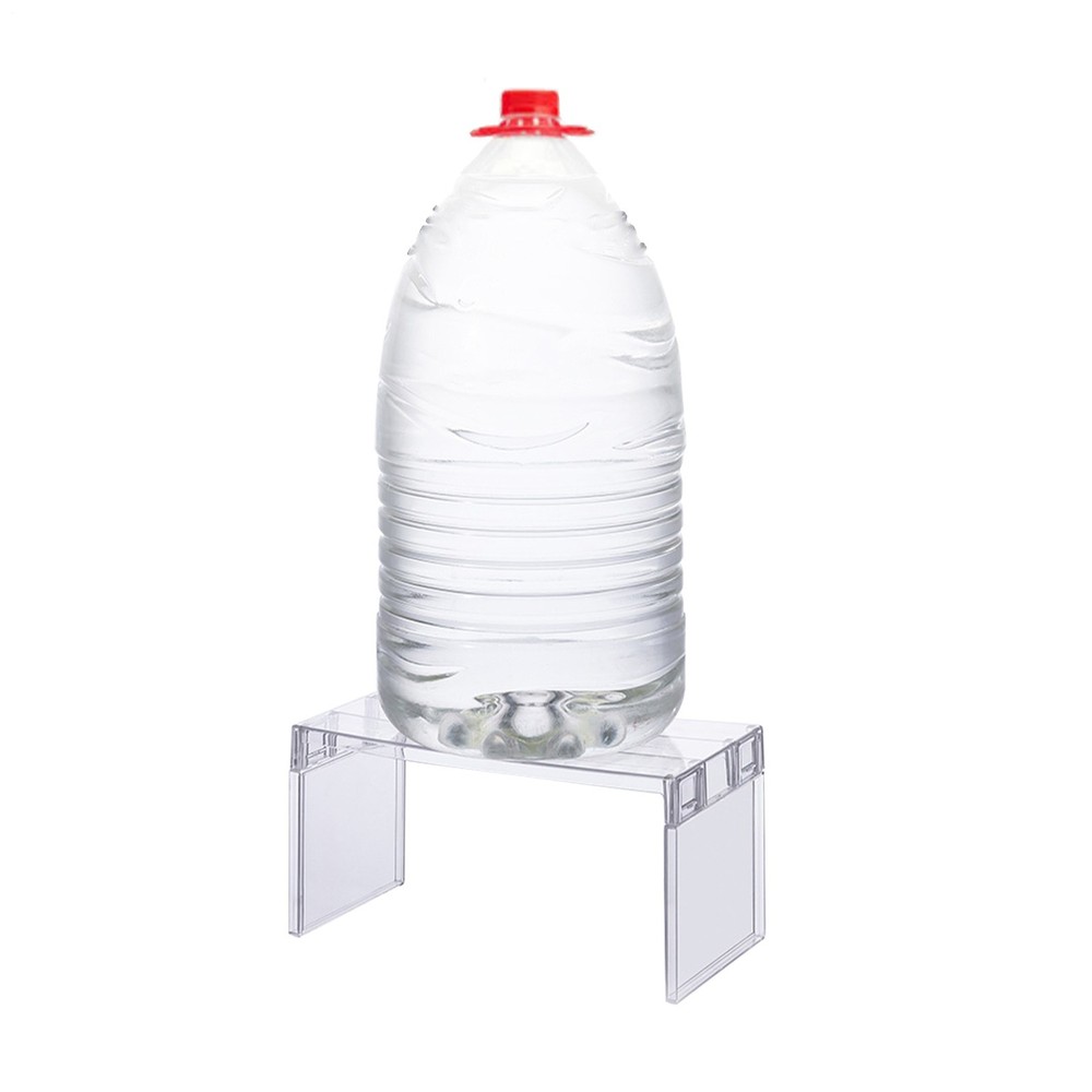 Refrigerator Organizer Shelf Rack Stackable Clear Storage Rack for Cabinet