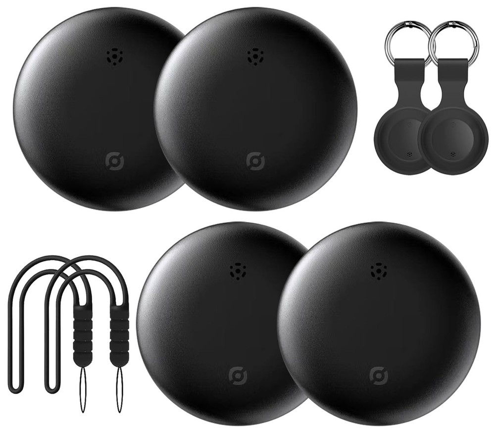 Smart Tracker Tag, Key Finder Bluetooth Luggage Tracker Works with Find My (i...