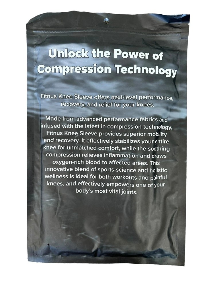 FITNUS ATHLETIC Knee Sleeve Compression Technology Knee Stability