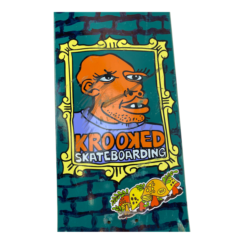 KROOKED SKATEBOARDS FACE DECK / MARK GONZALEZ.