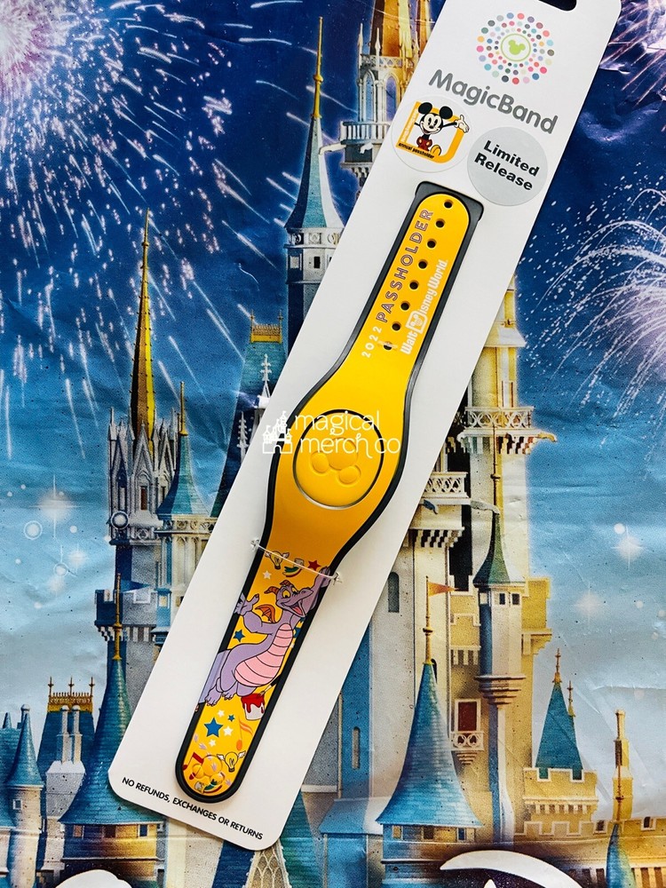 Disney Parks Journey Into Imagination Figment Passholder Magicband Unlinked