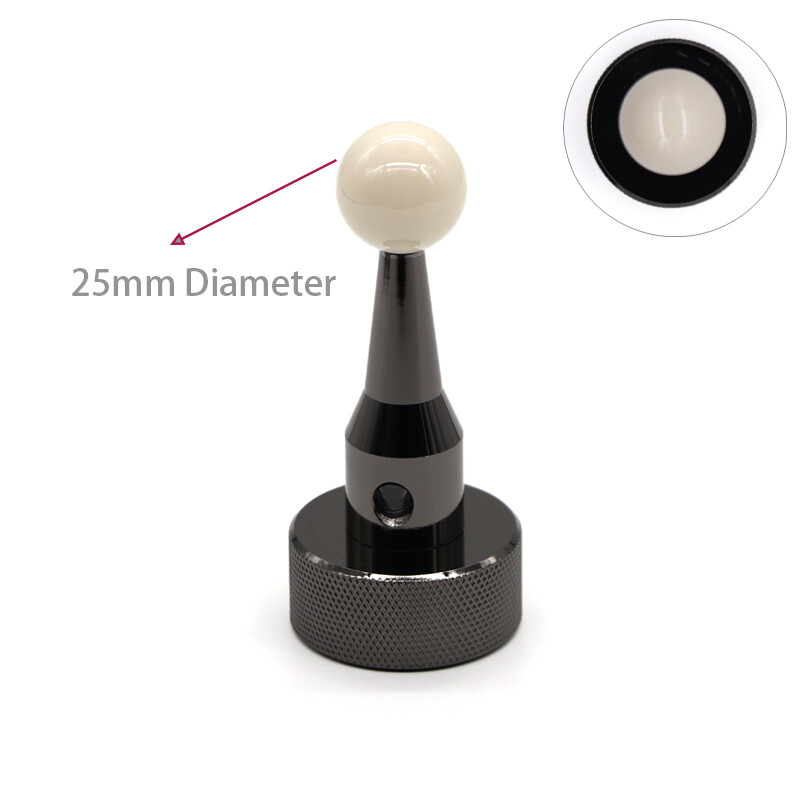 25mm Diameter CMM Reference ball Calibration Sphere with base，1Pcs