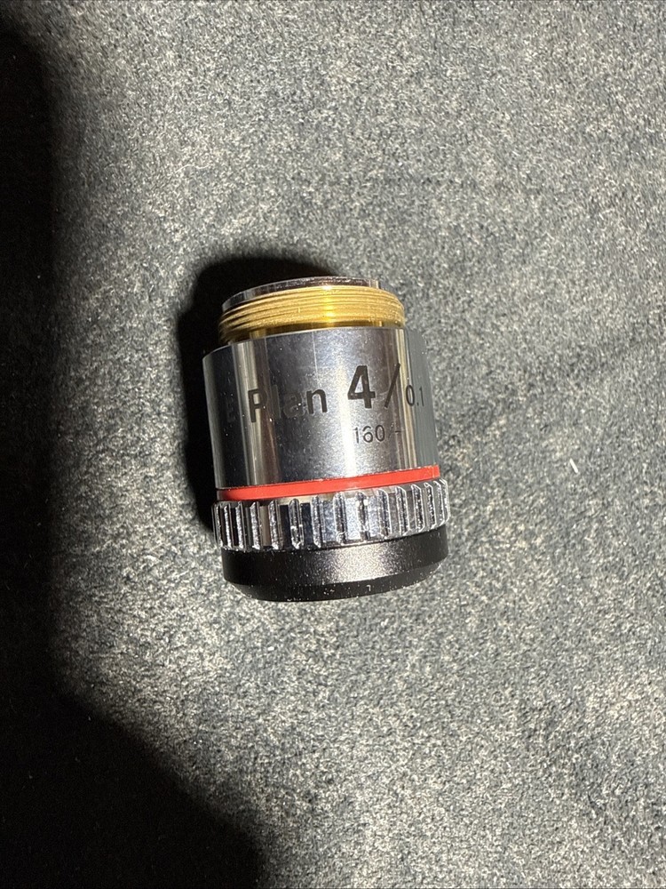 Nikon E Plan 4/0.1 Microscope Objective Lens 160/-