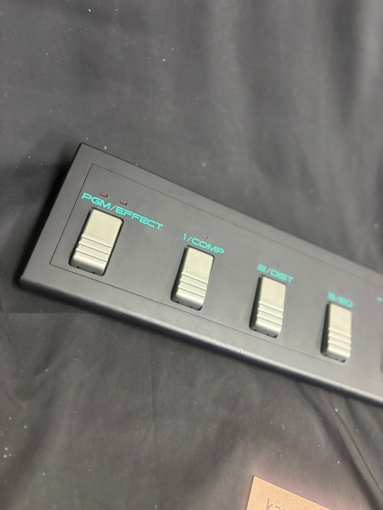 Yamaha FX500 Multi Effects Processor & MFC06 MIDI Foot Controller Set Tested