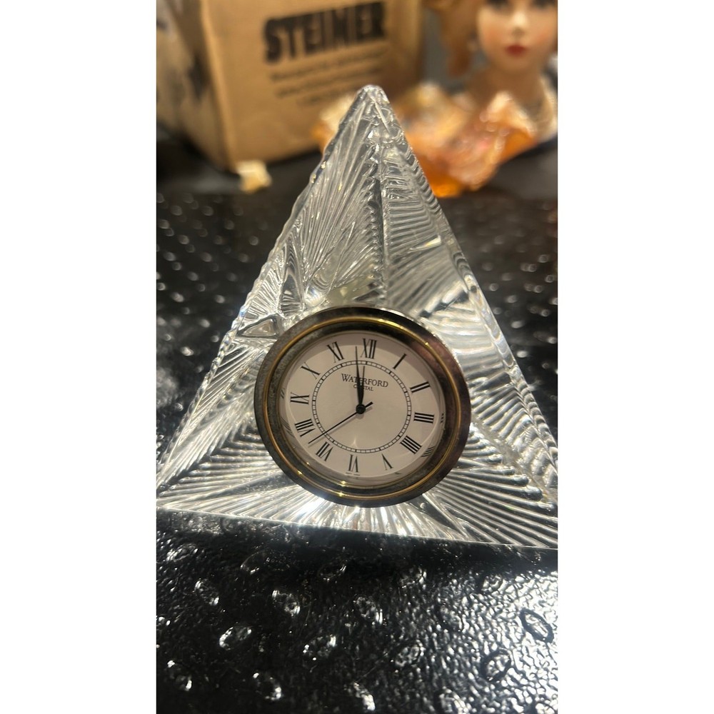 Waterford Pyramid Clock