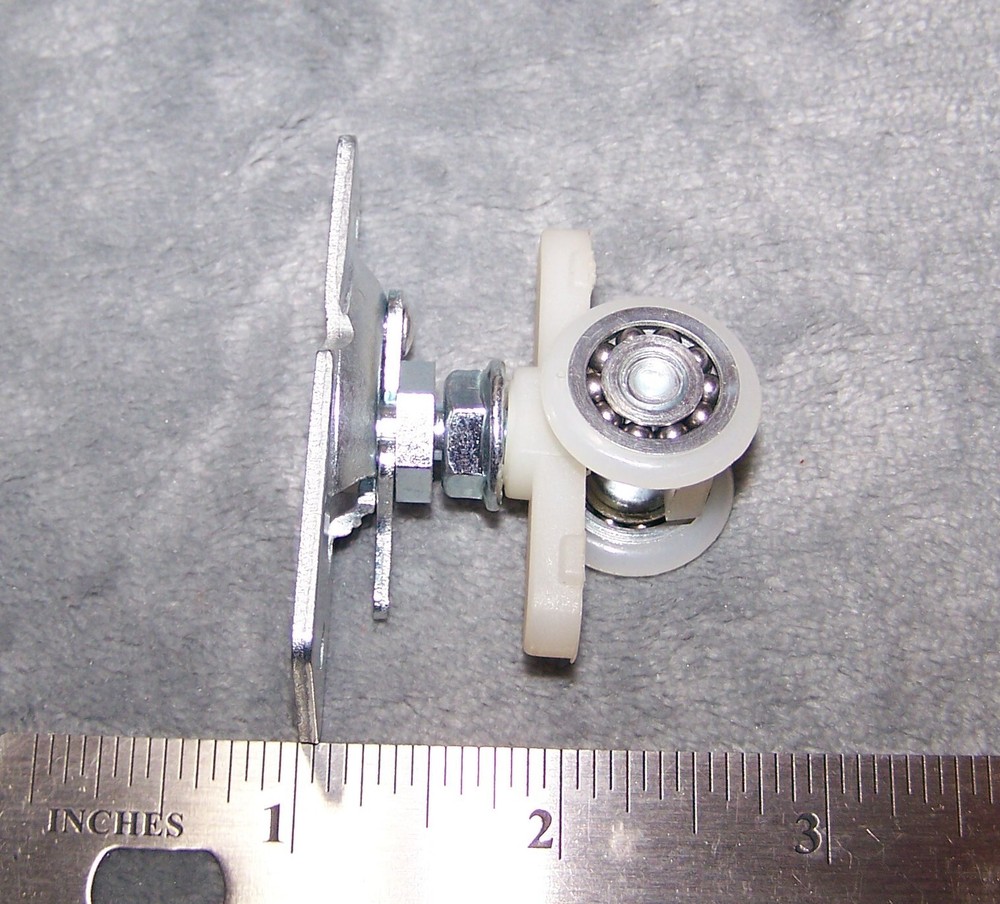 Plantation Shutter Track Rollers - 2 Ball Bearing Wheels