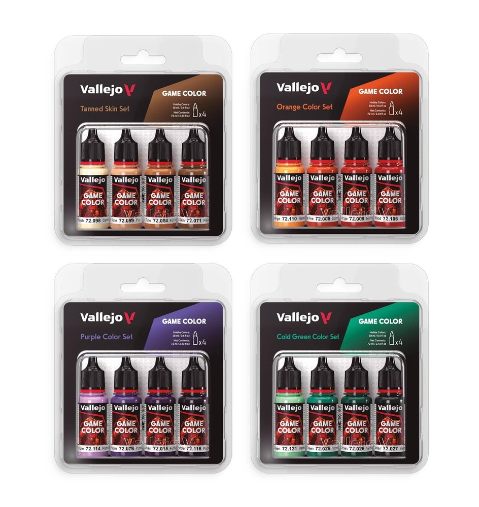 Game Color: Green Color Set - Vallejo