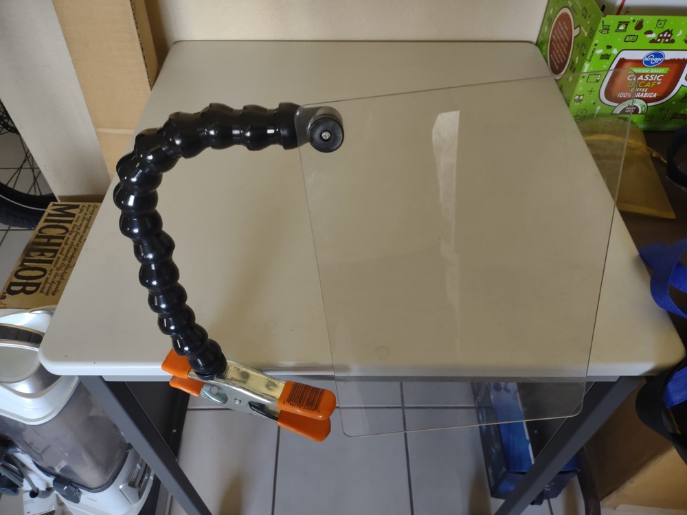 Splash guard shield (Adjustable)