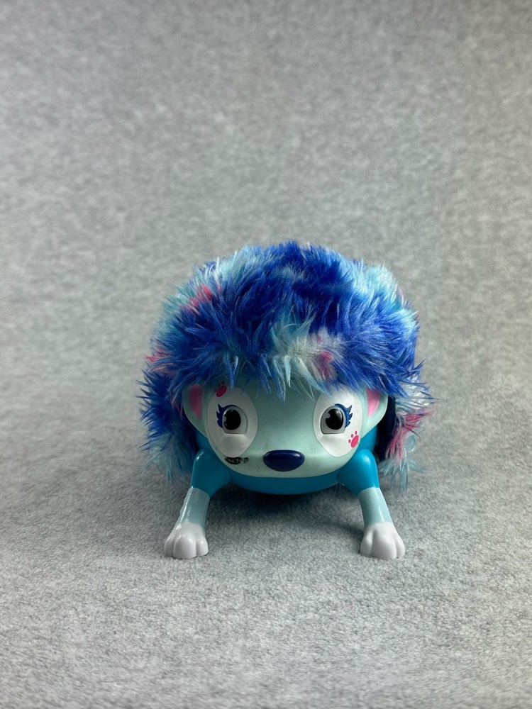ZOOMER HEDGIEZ FLIP INTERACTIVE BLUE HEDGEHOG LIGHT UP WITH SOUNDS SPIN MASTER
