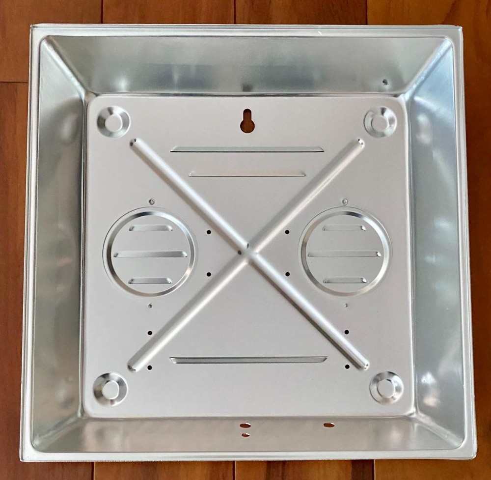 NEW Pam Style Clock Square Can with Back Door Covers