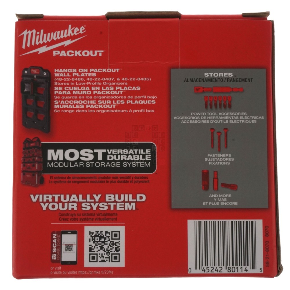 Milwaukee Tool 48-22-8070 PACKOUT Magnetic Bin