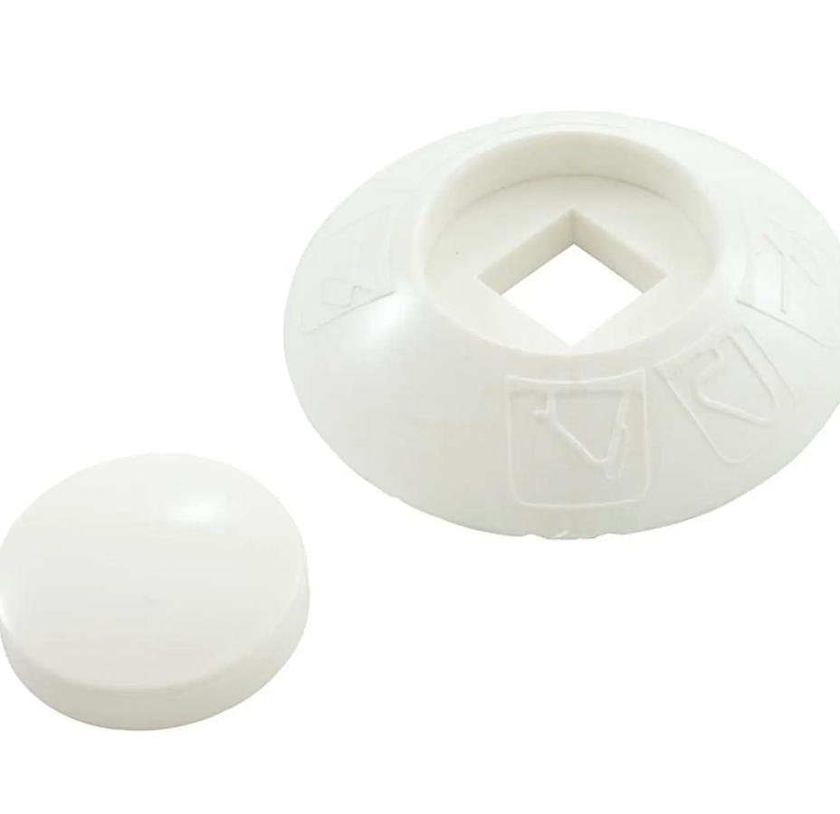 SR Smith Plastic Washer, with Cap - White