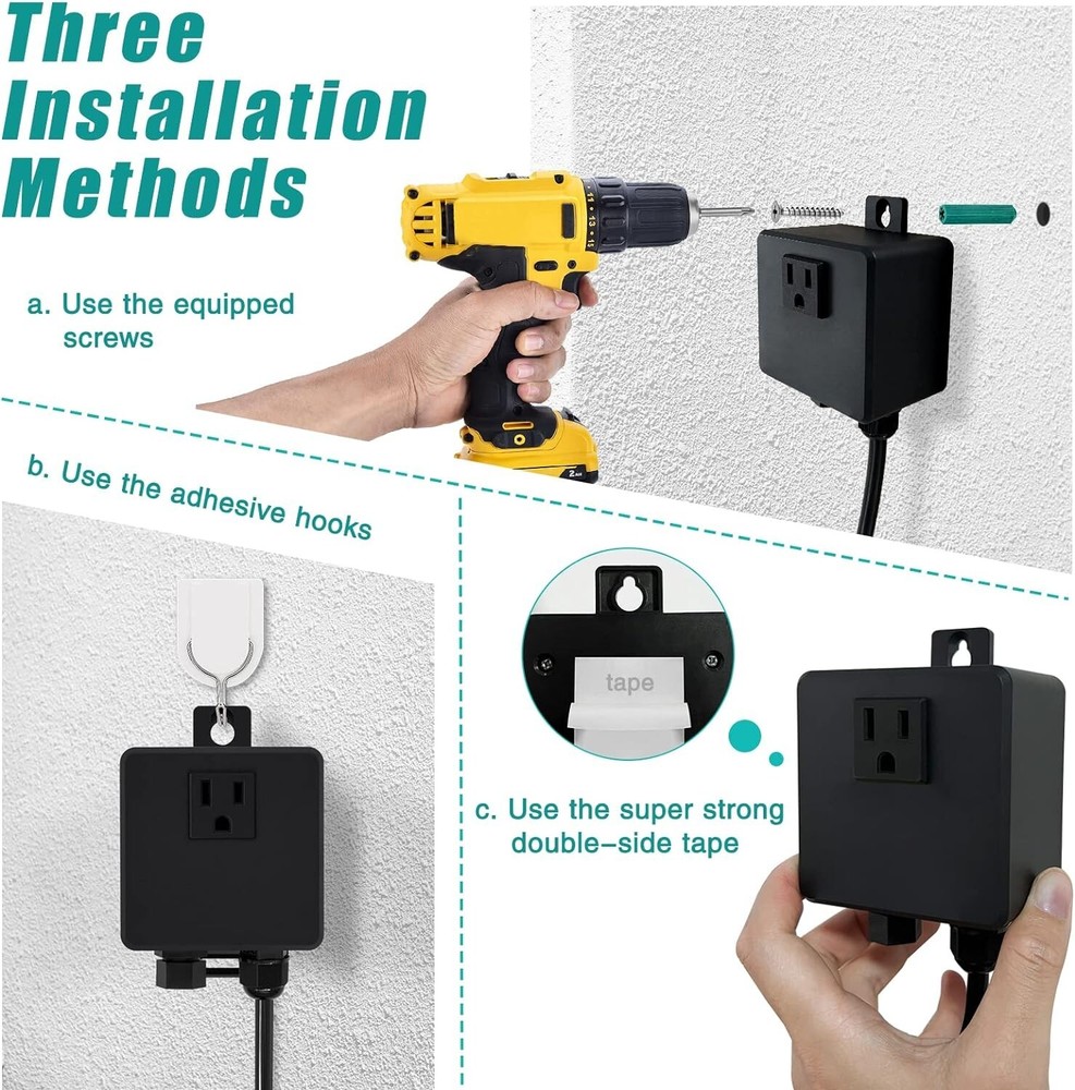 BESTILL Garbage Disposal Air Switch Replacement Single Outlet power control box