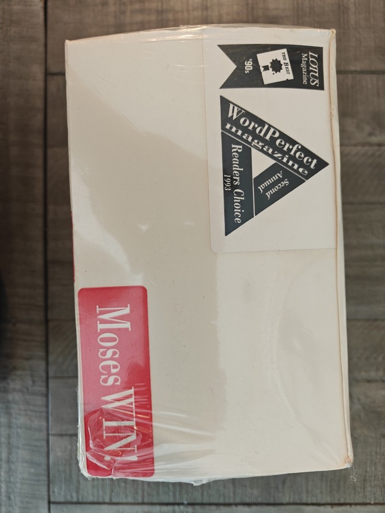 MOSES Networking for Windows or DOS NEW Sealed In BOX Vintage Computing