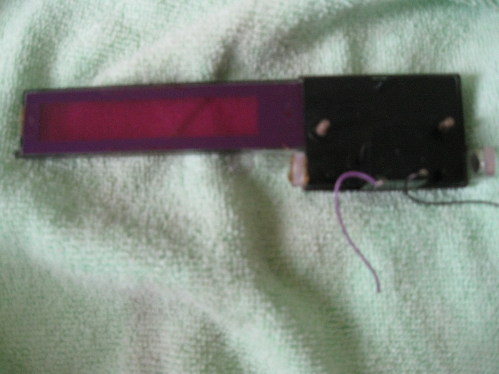 Yaesu FT-757GX FRONT panel bezel and meter in nice shape