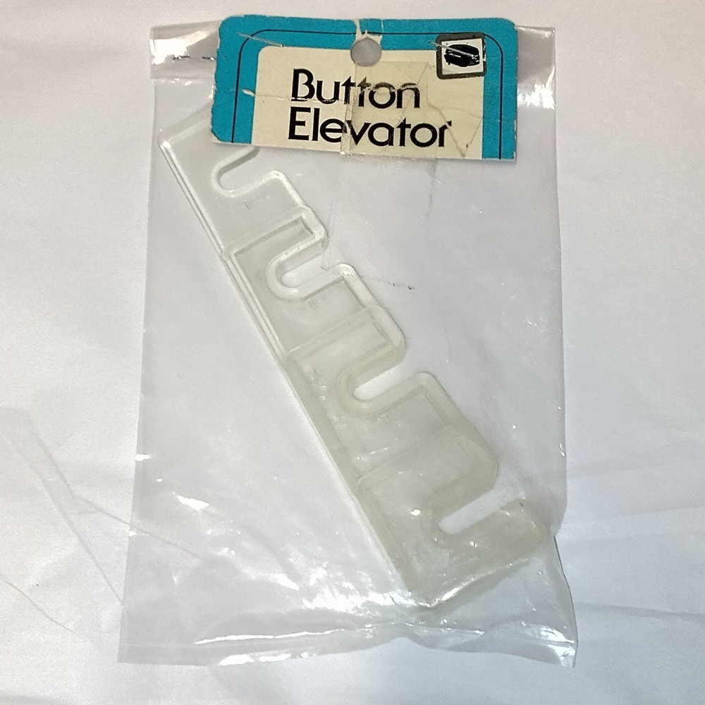 Button Elevator for Effortless Sewing W. H. Collins Inc