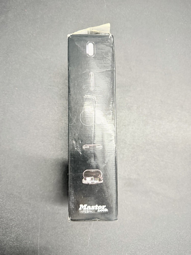 Master Lock Portable Lock Box Safe w/ Cable 4-Digit Combo w/ Box