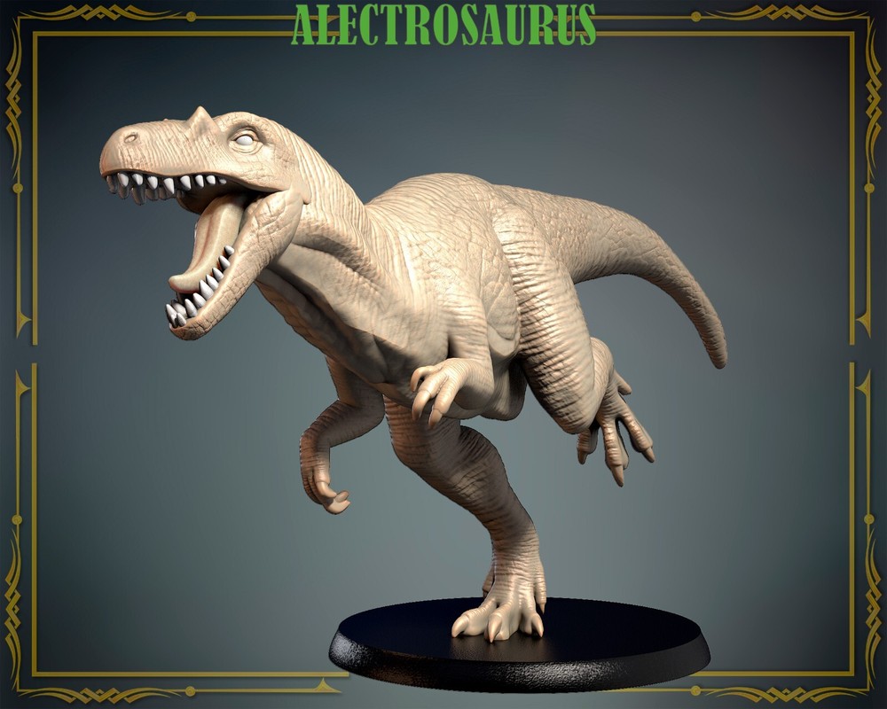 Alectrosaurus | 3DIPStudios | Dinosaur Vol. 3 | Miniature | 32mm