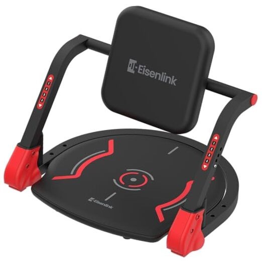Sit Up Exercise Equipment with 4 Adjustable Resistance Levels, Flat Backrest