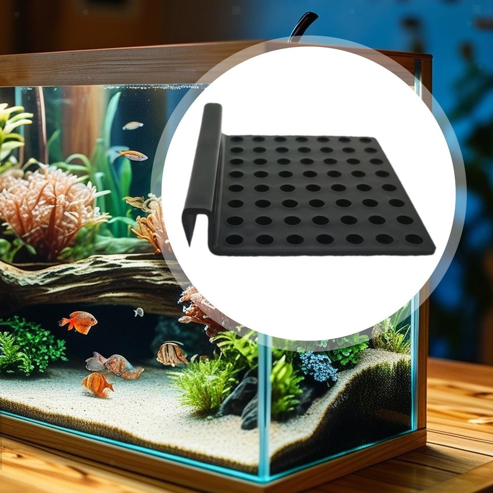 5x Aquarium Filter Baffle Quiet Washable Efficient Fish Tank Accessory